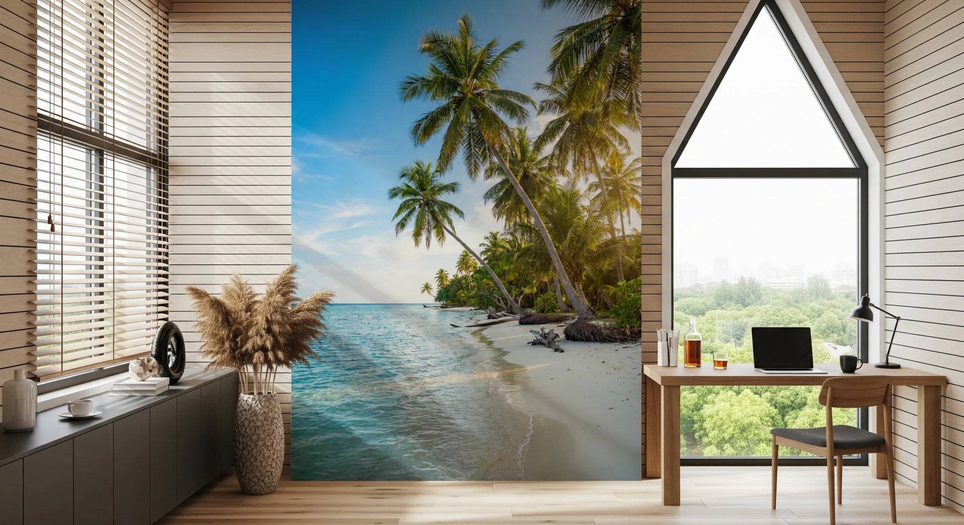Palm Paradise Walls Wall Mural