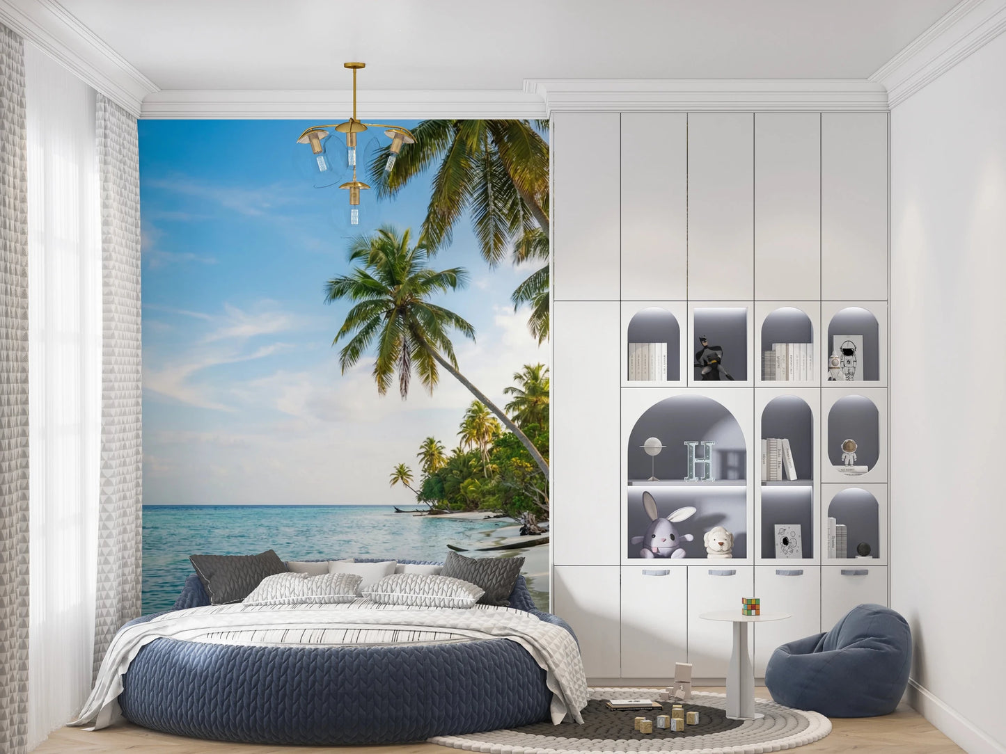 Palm Paradise Walls Wall Mural