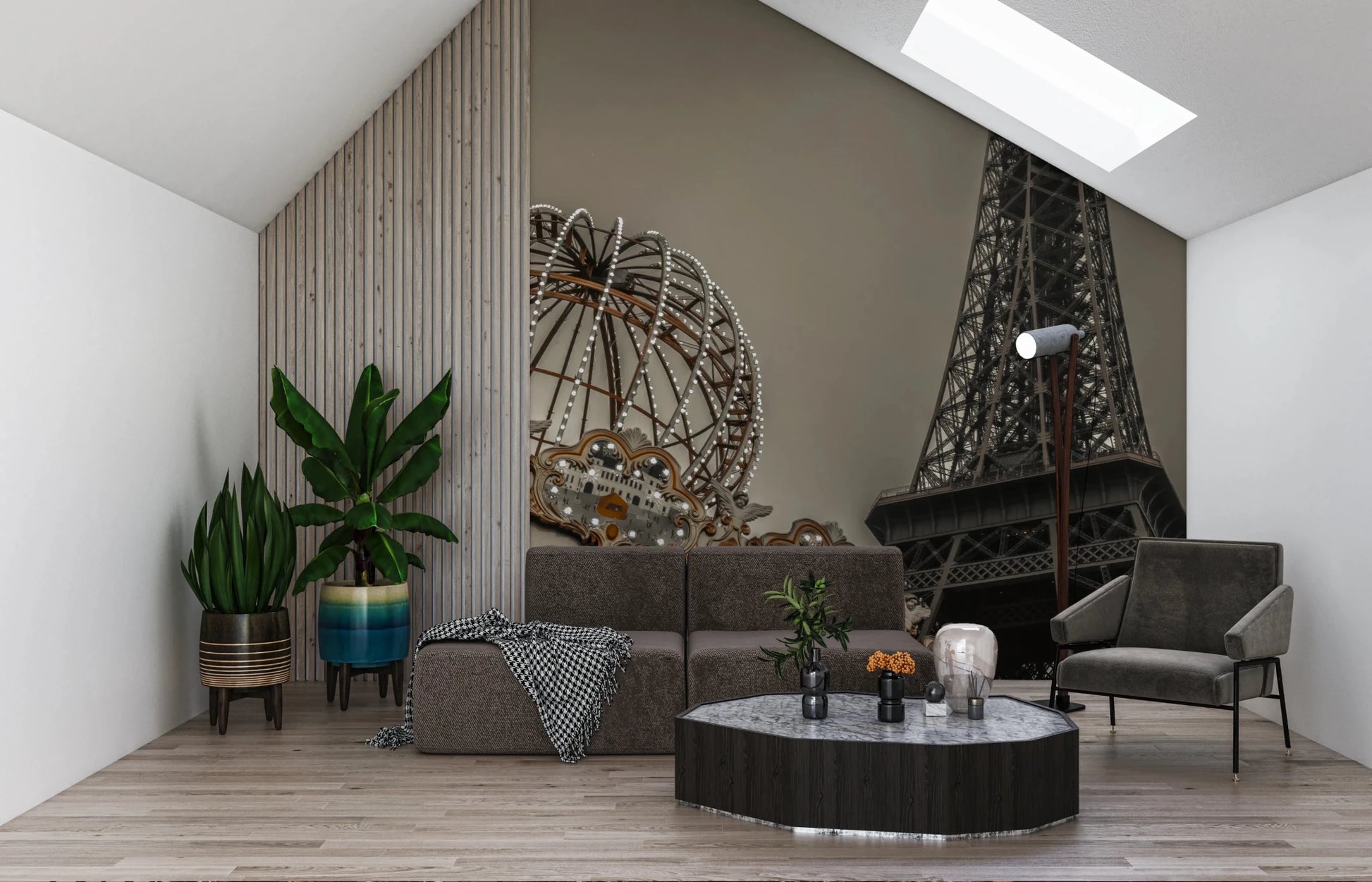 Parisian Dreamscape Wall Mural