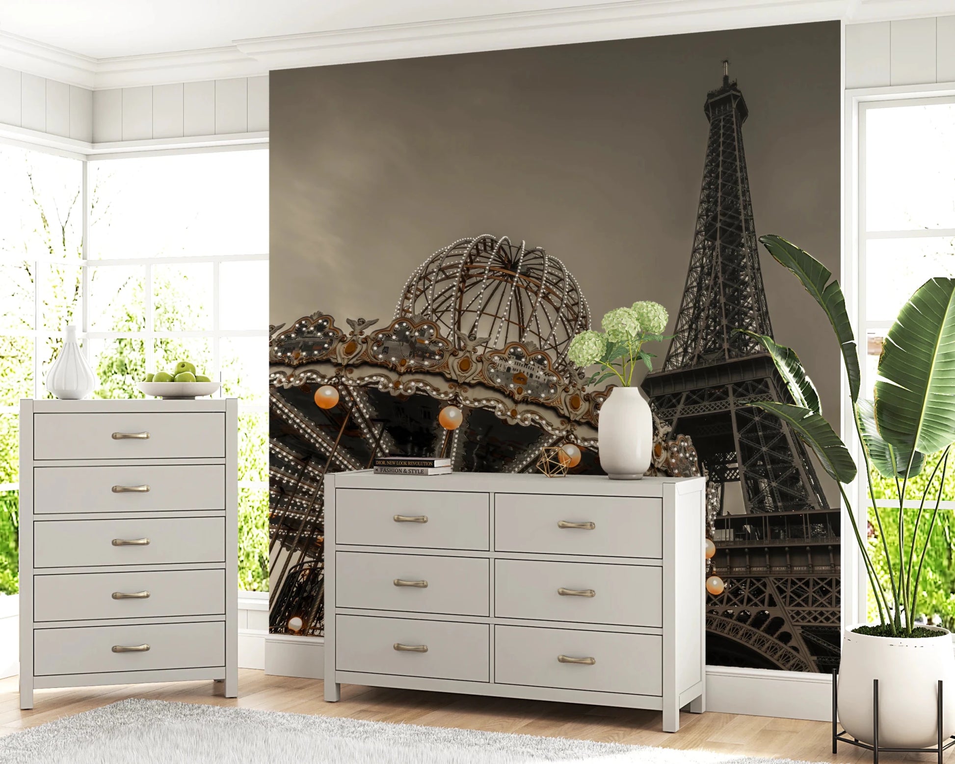 Parisian Dreamscape Wall Mural