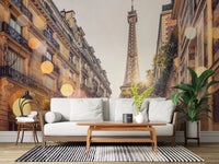 Parisian Glow Wall Mural