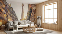Parisian Glow Wall Mural