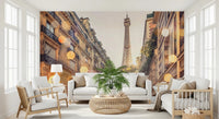 Parisian Glow Wall Mural