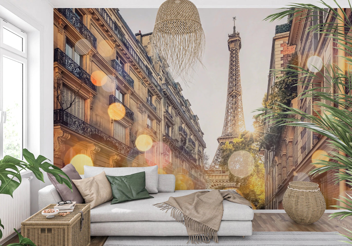 Parisian Glow Wall Mural
