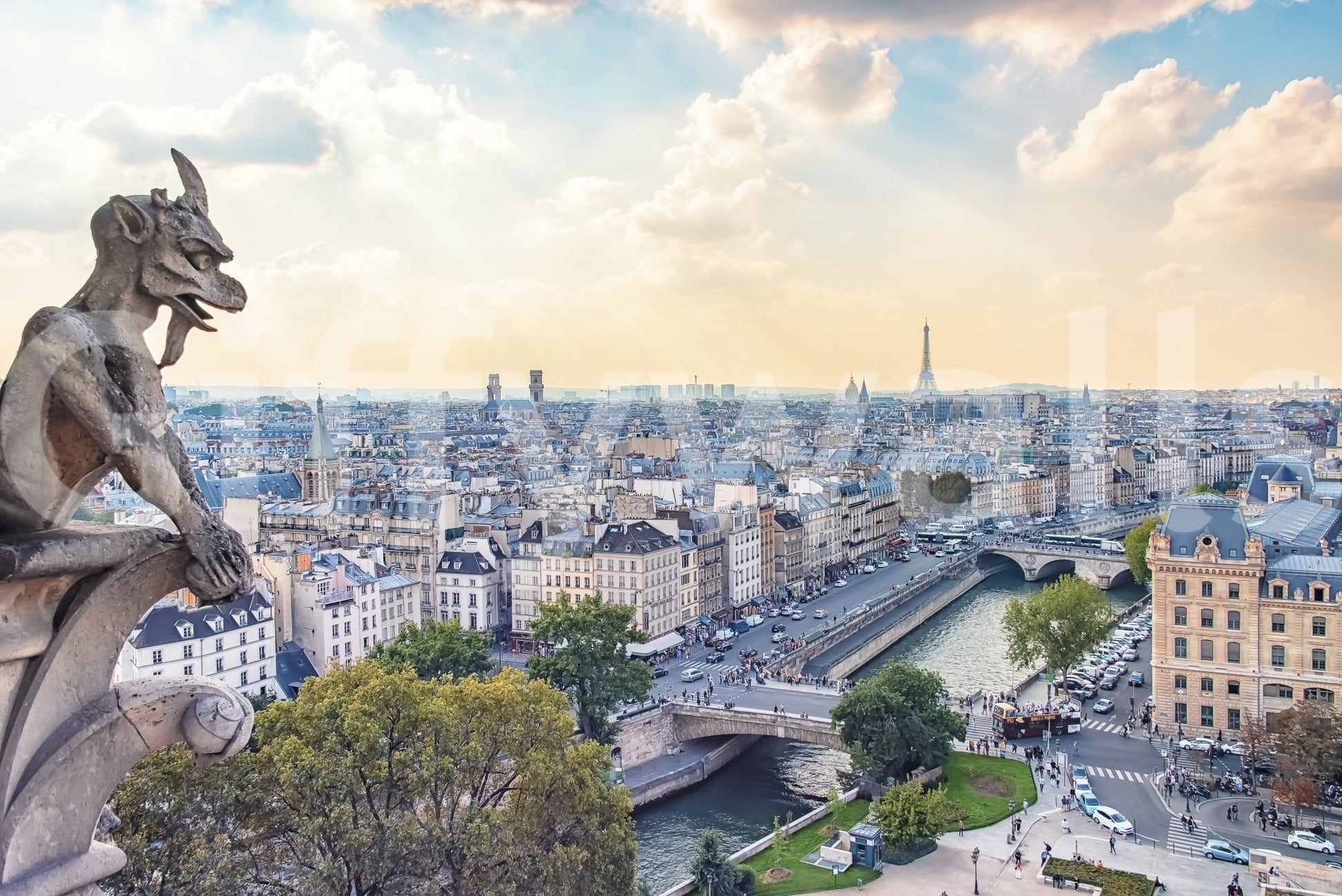 Parisian Guardian Wall Mural