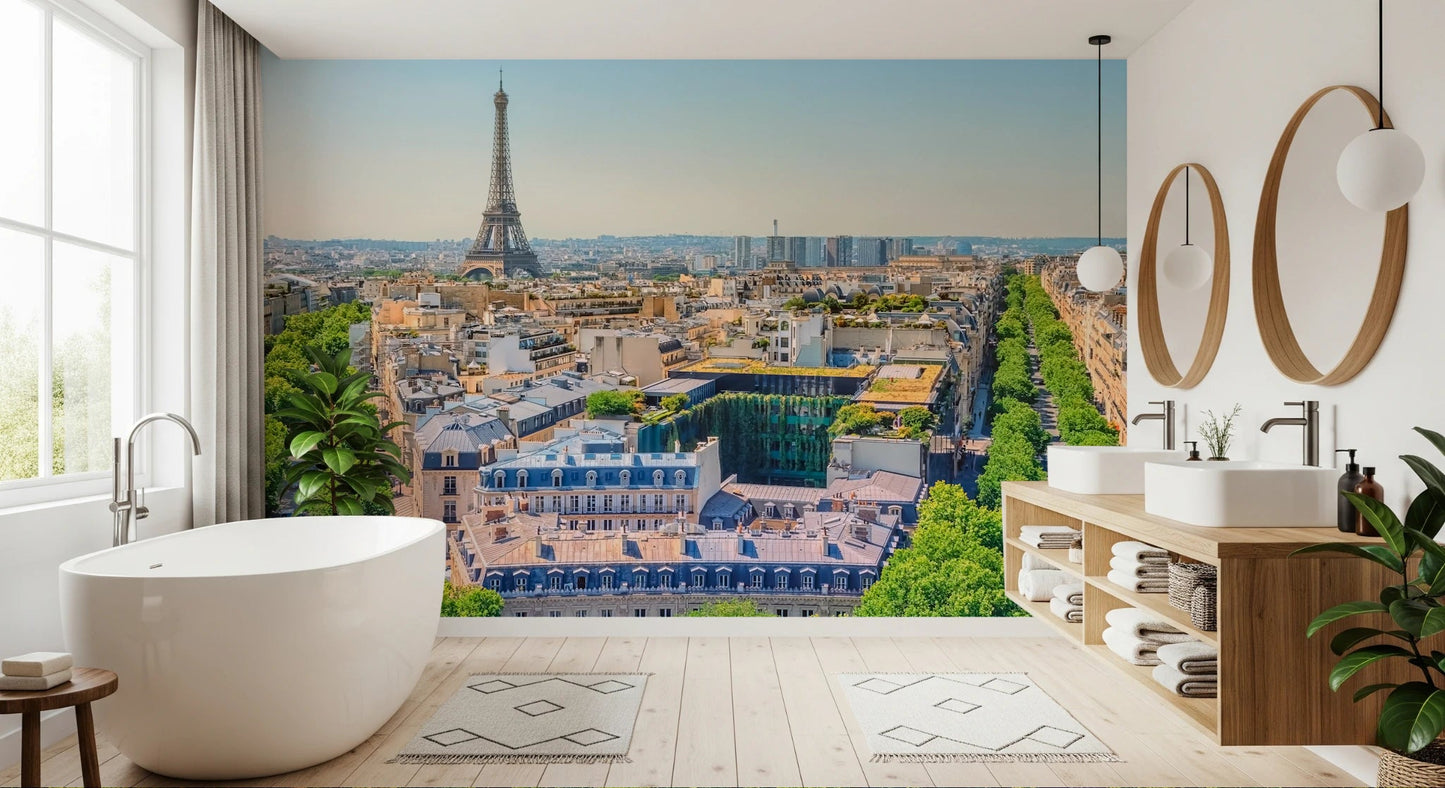 Parisian Heights Wall Mural