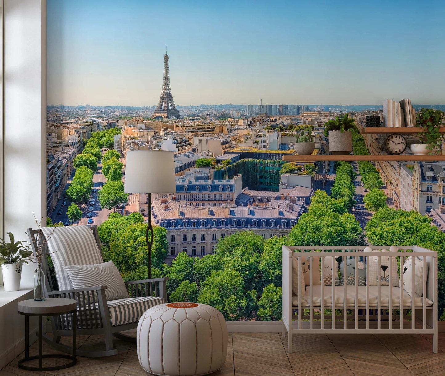 Parisian Heights Wall Mural