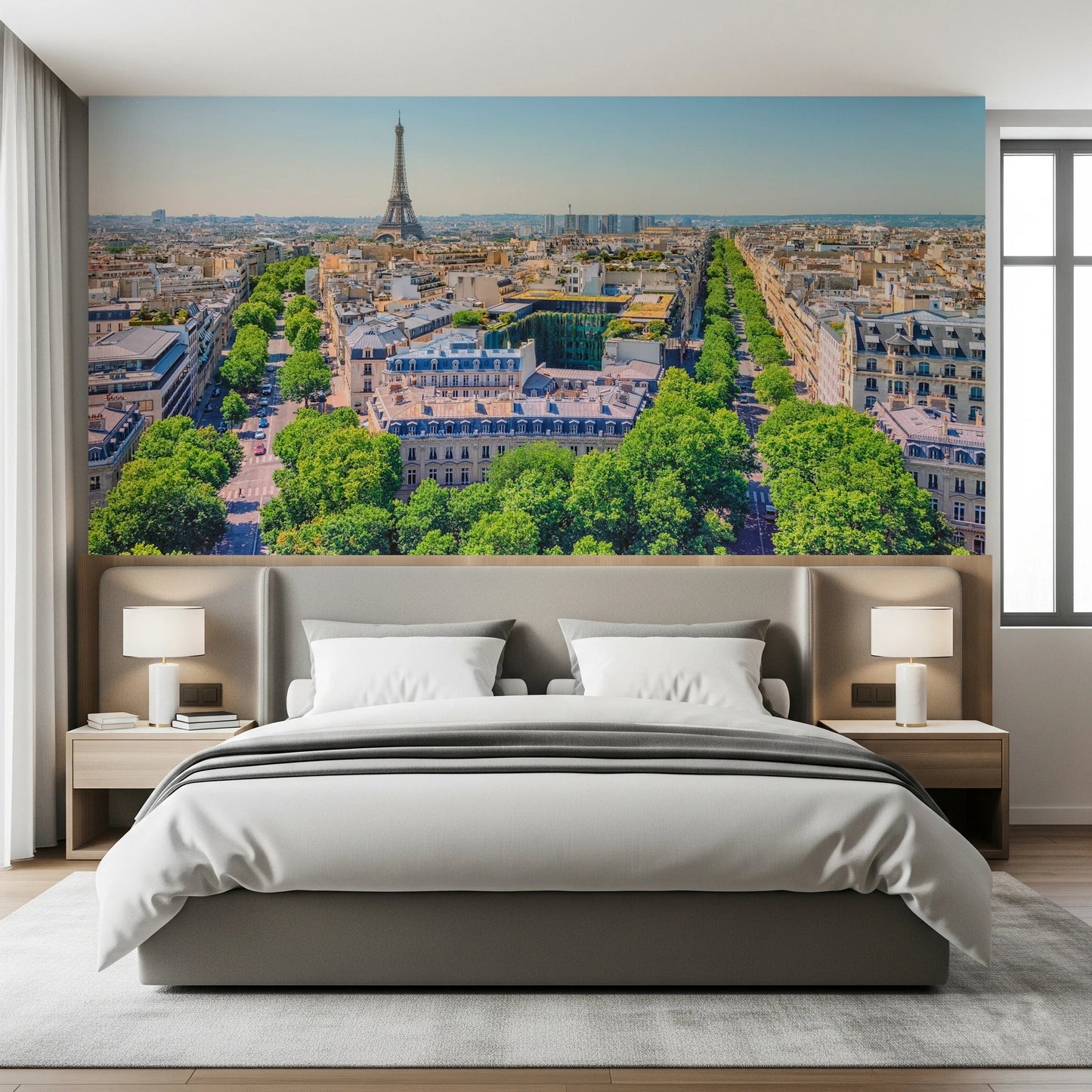 Parisian Heights Wall Mural