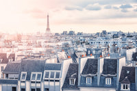 Iconic Eiffel Tower backdrop Paris interior wallcovering
