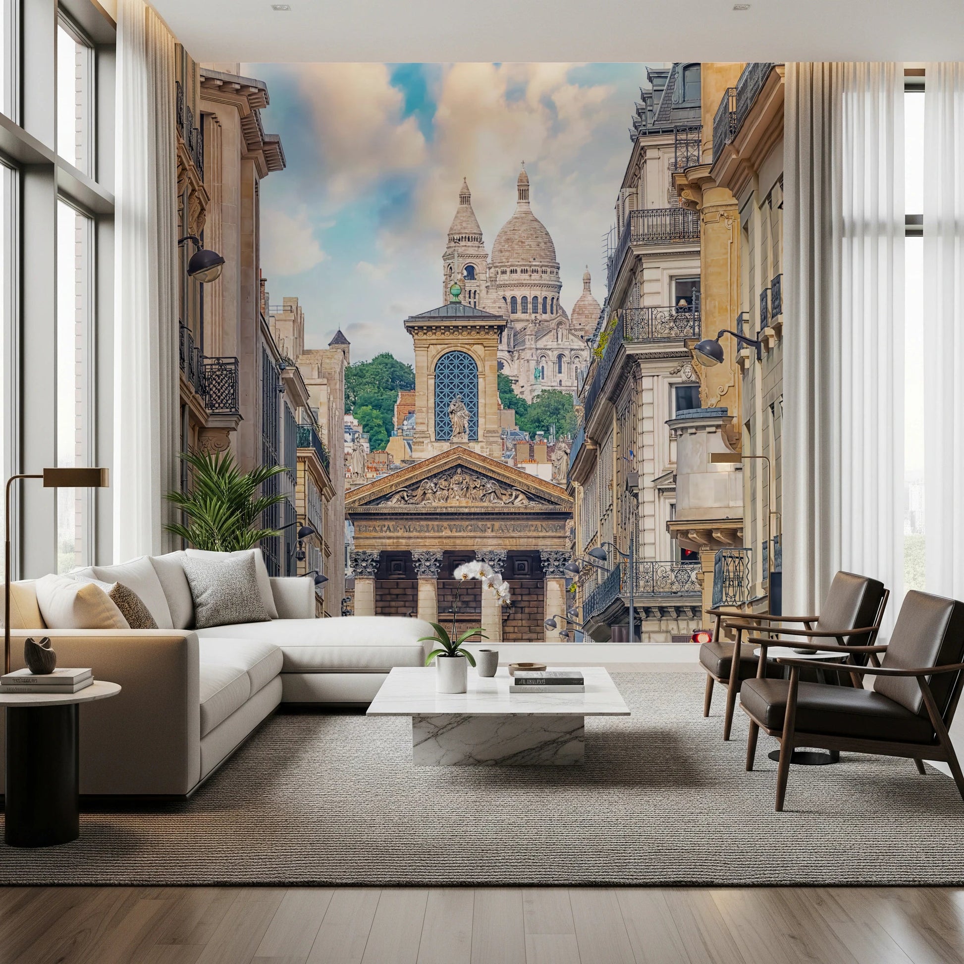Parisian View Wall Mural
