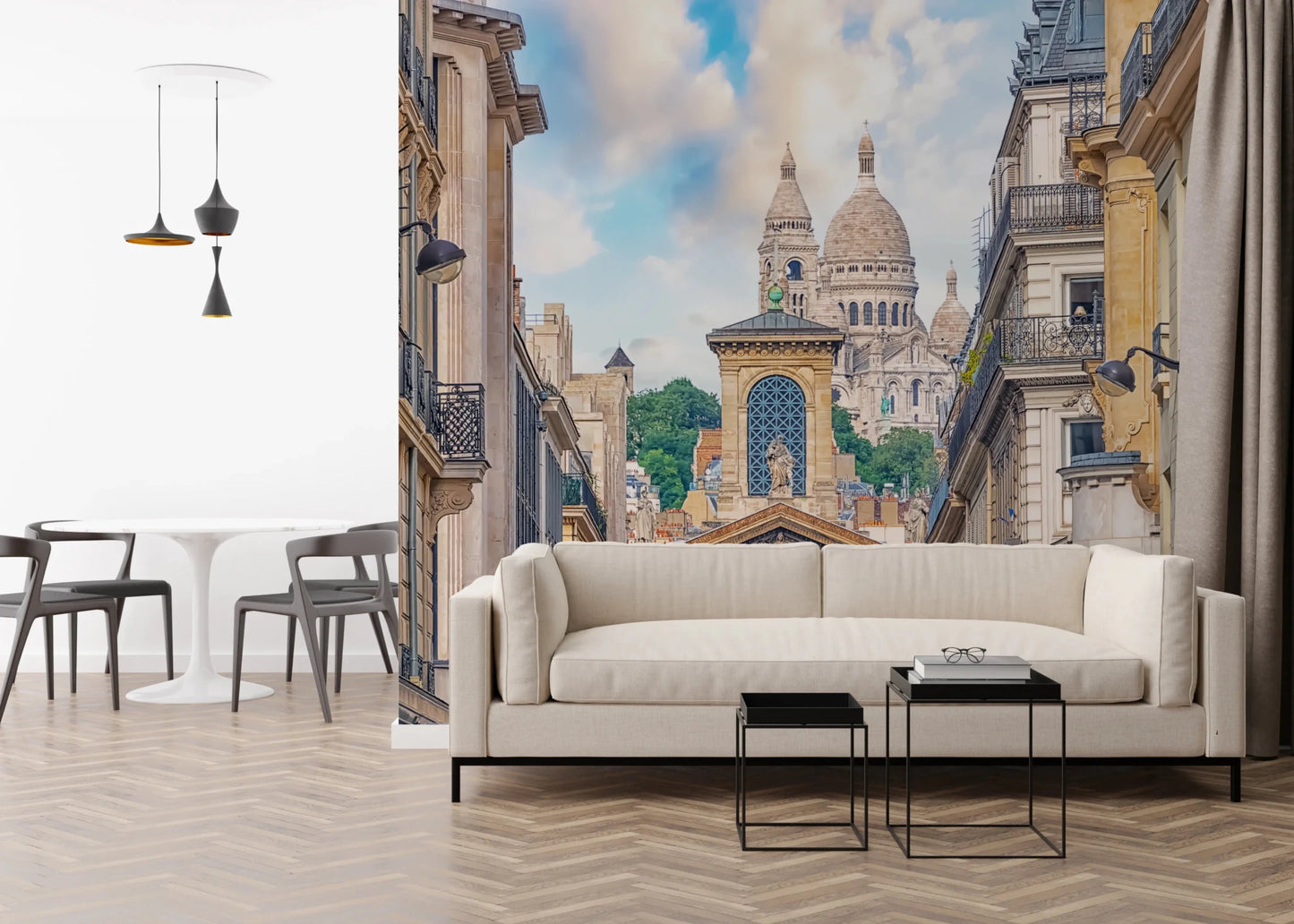 Parisian View Wall Mural