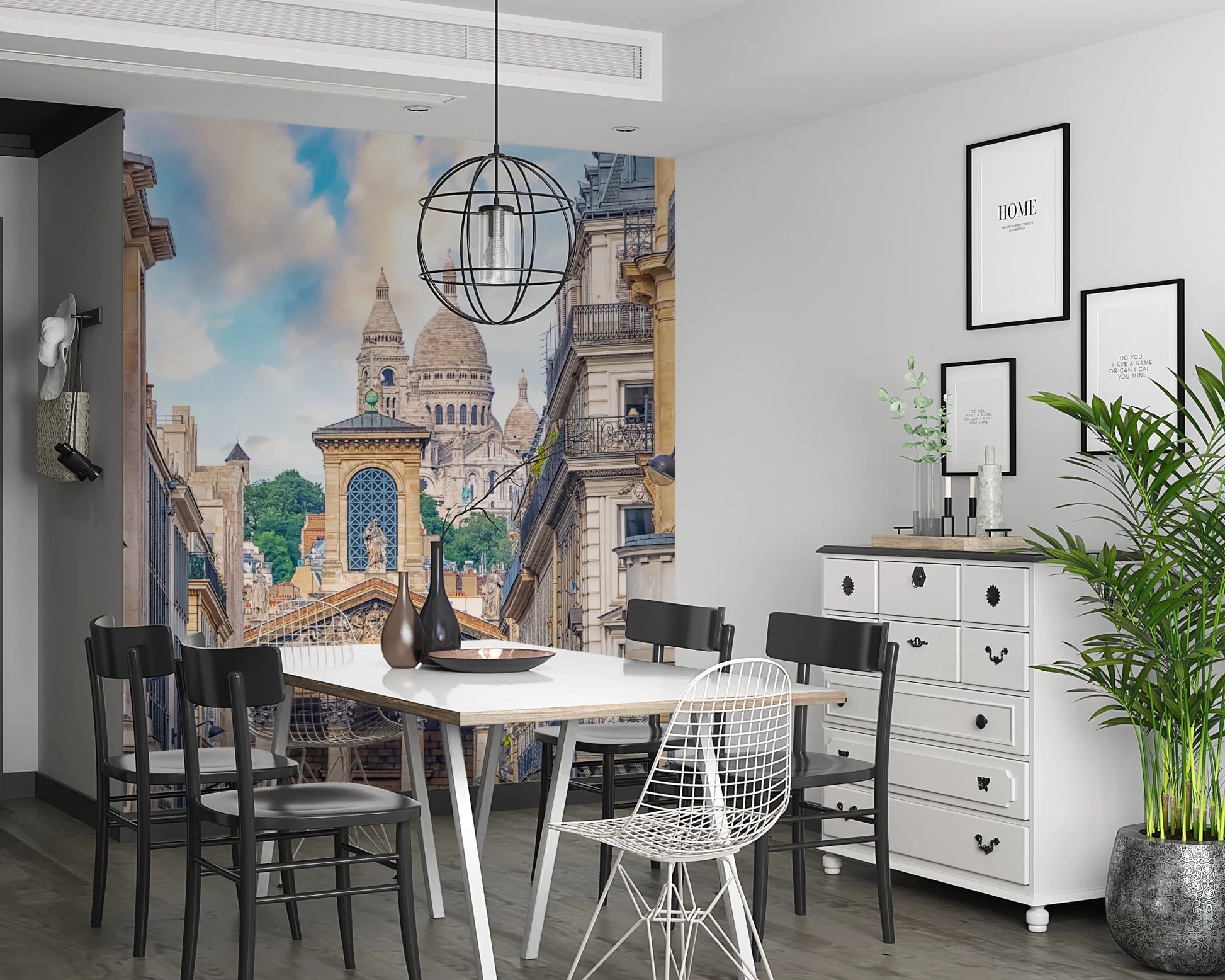 Parisian View Wall Mural