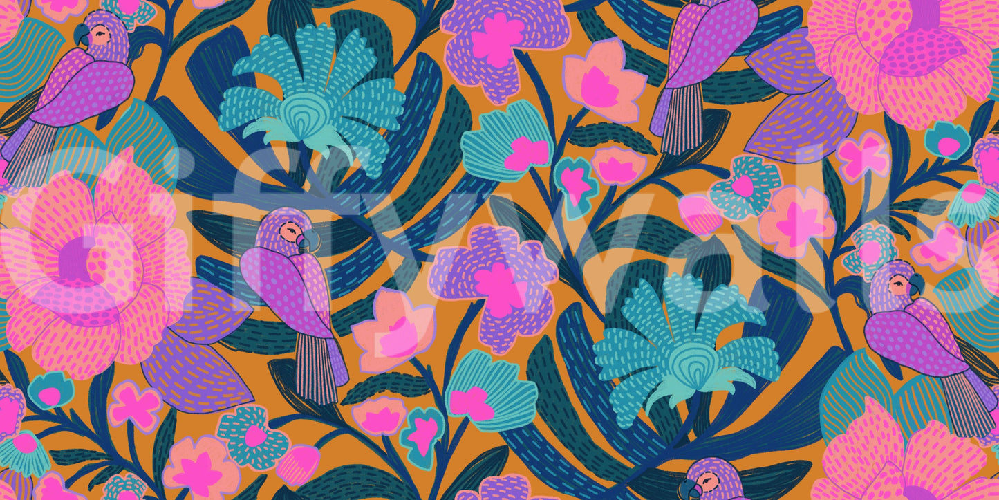 Exotic Bloom Wallpaper⁠