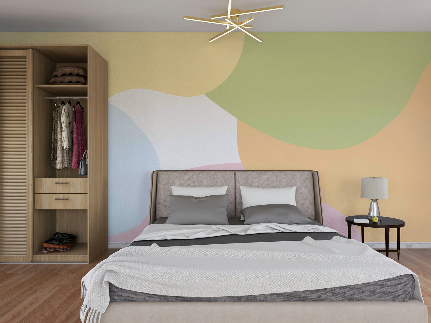 The design has a beautiful, artistic aesthetic.

