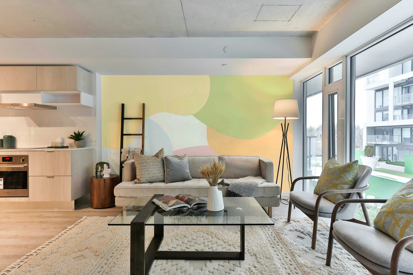 The overall feel is quiet and serene.

