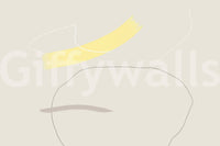 A high-quality minimalist wall mural for walls.

