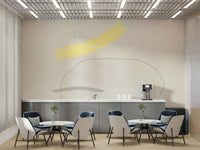 A serene abstract pattern wall mural for your decor.

