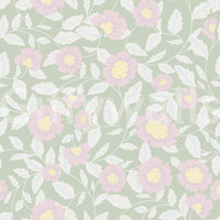 Aesthetic leafy vine peel and stick wallpaper mural.