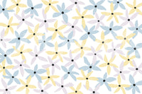 An artistic nature inspired mural for home decor.

