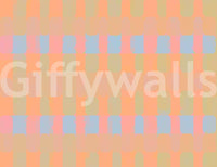 Modernist geometric wallpaper print colorful home upgrade