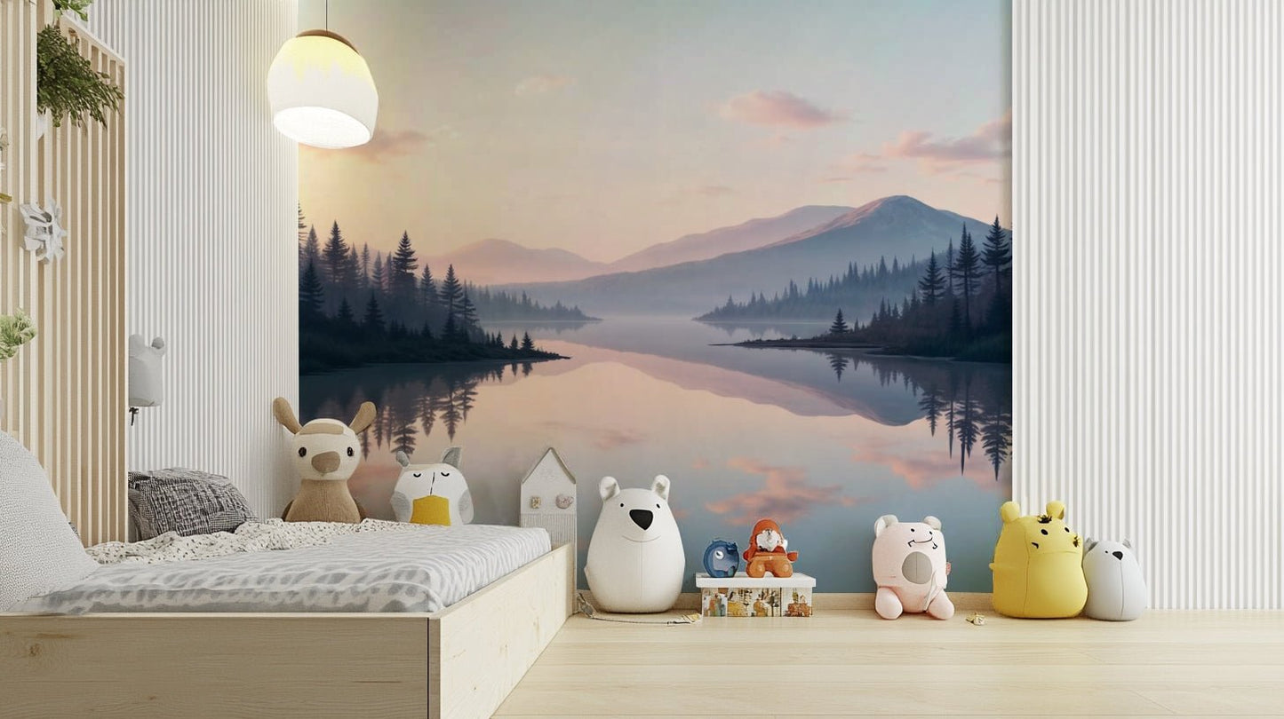 The design gives a feeling of quiet, natural beauty.

