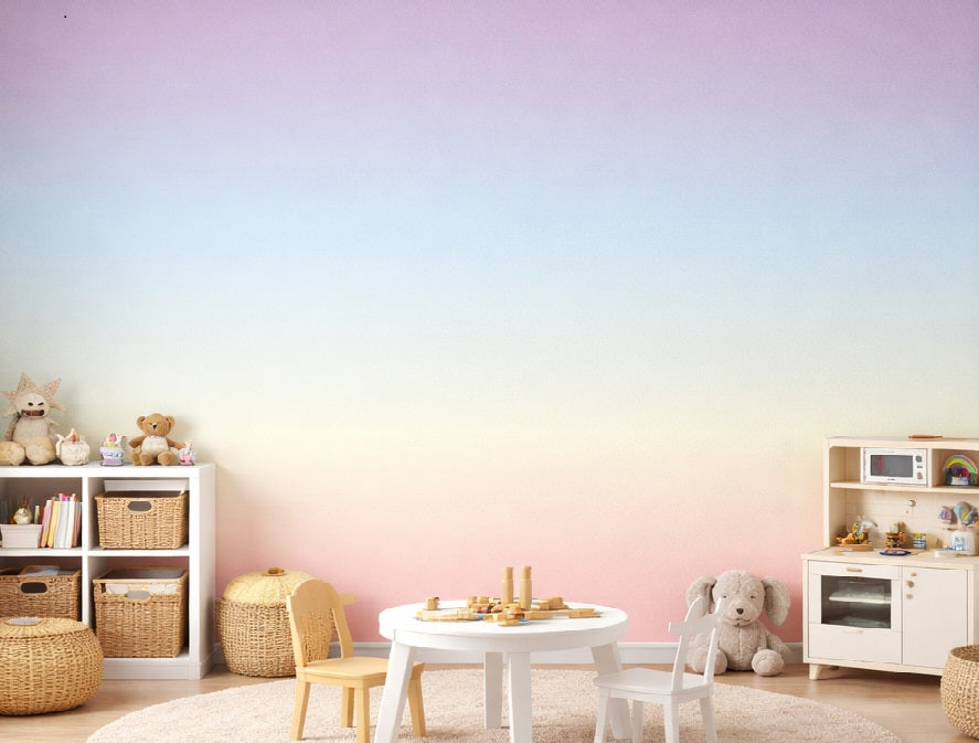Pastel Ombre Wallpaper Mural