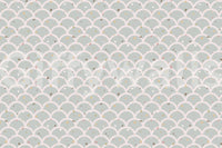 The style is a minimalist graphic design with a textural feel.

