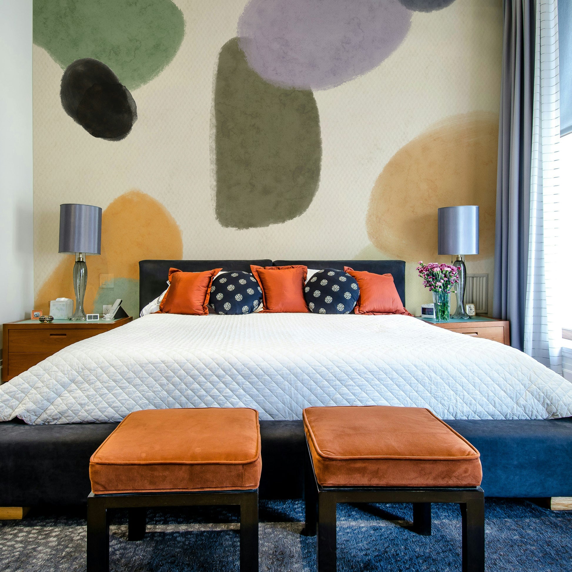 Modern pastel wallpaper for walls

