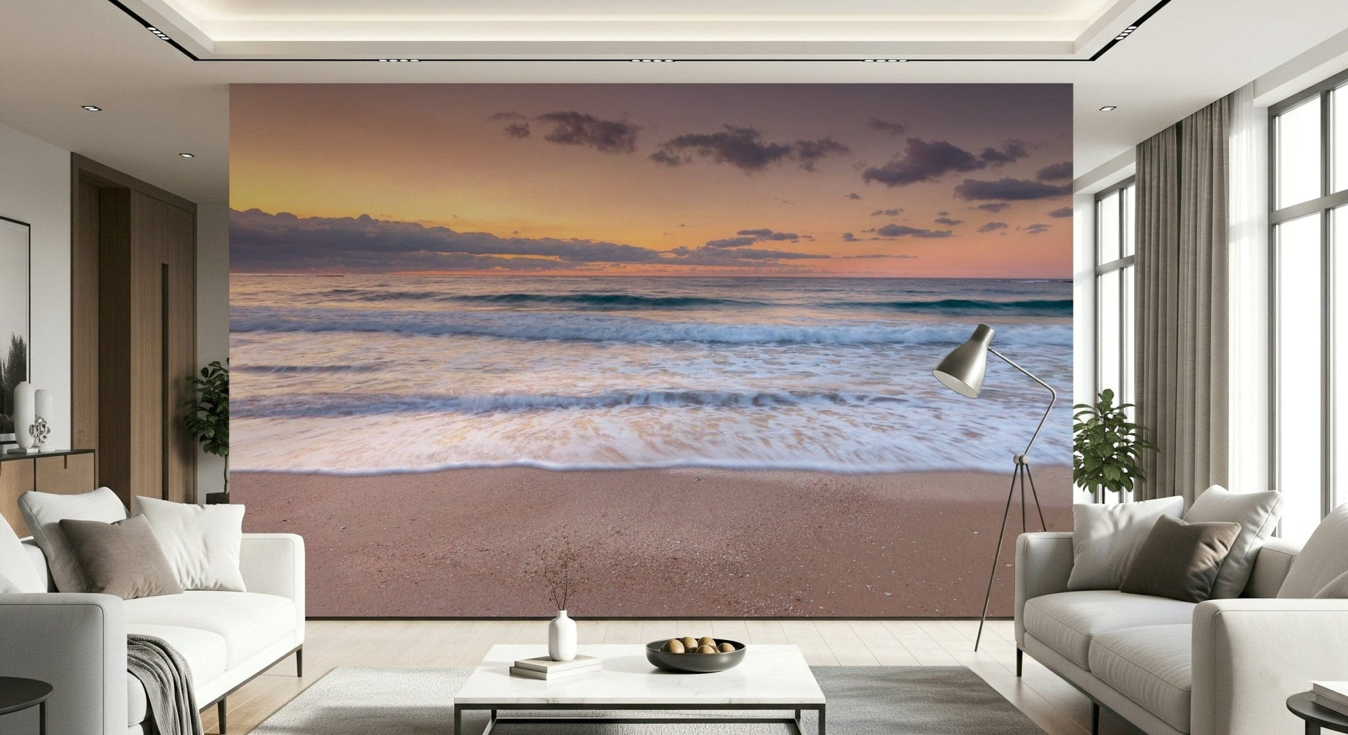 Peace at the Beach Wall Mural