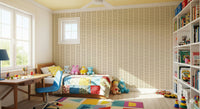 Peaceful Dove Duets neutral beige wall covering abstract.