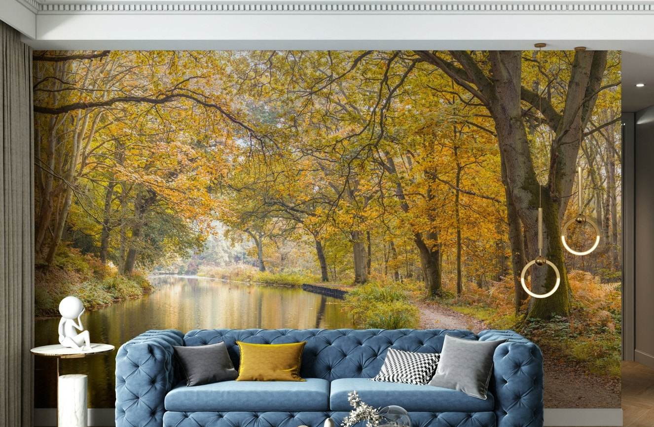 The light is soft, possibly from a late afternoon sun.

