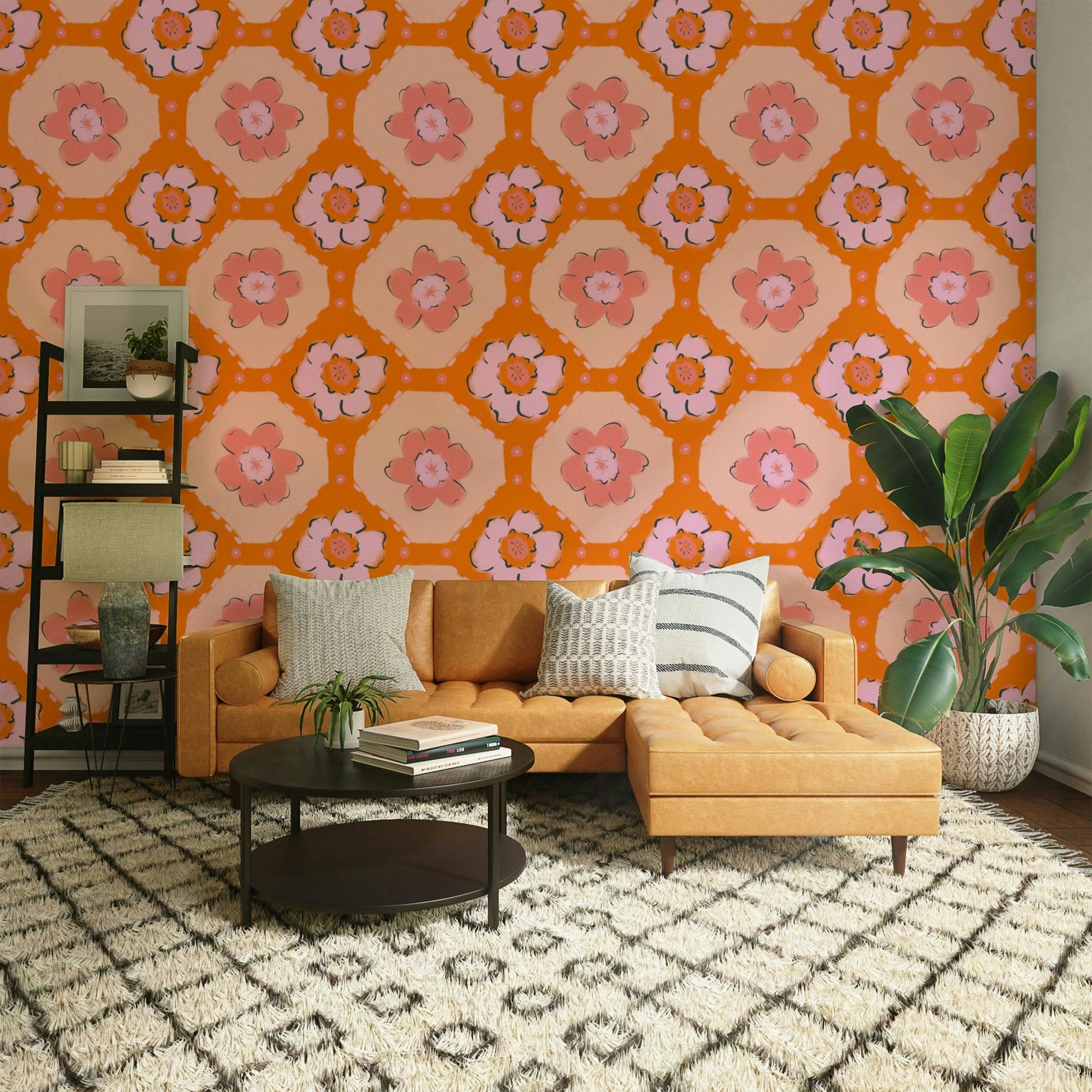 The style is modern and cheerful.

