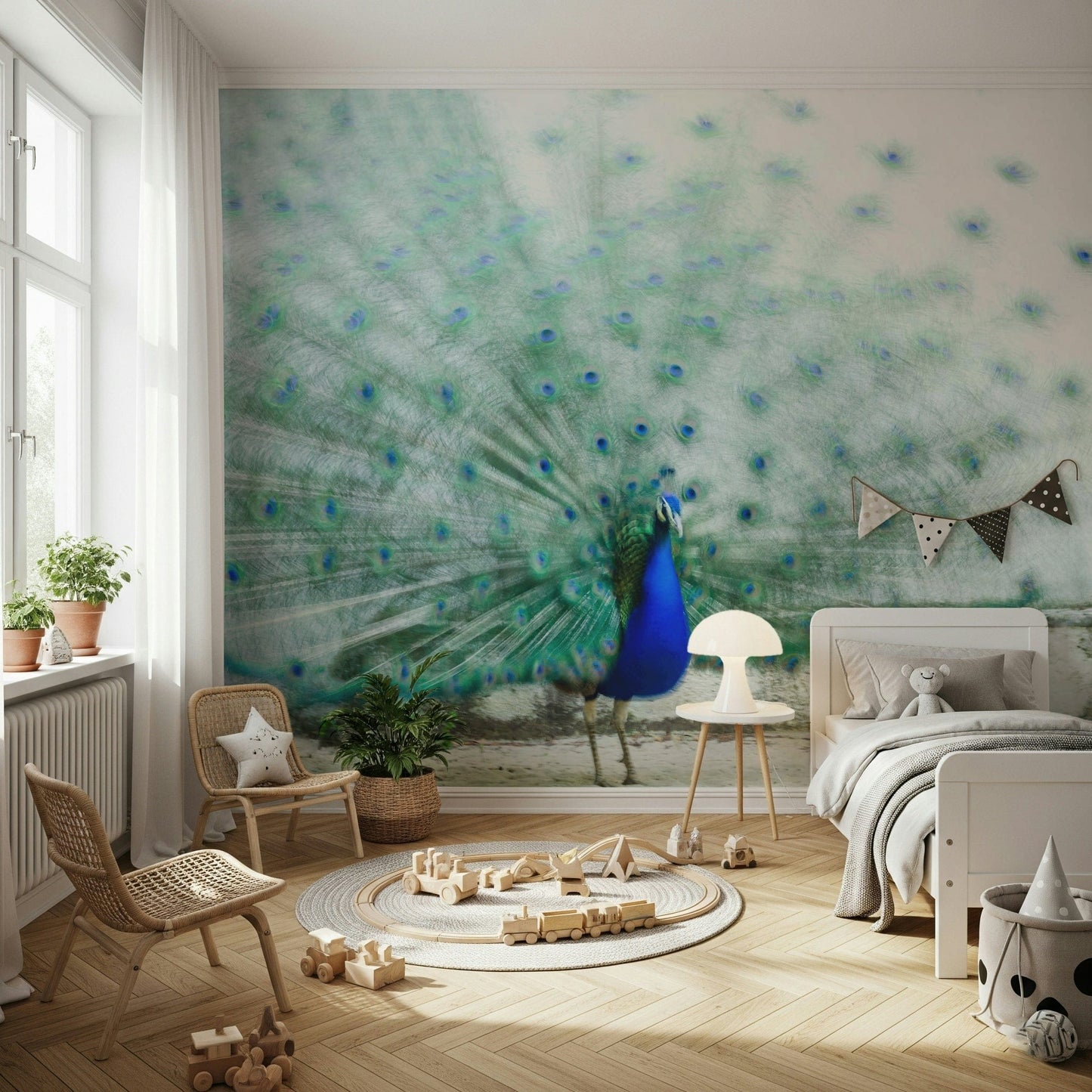 Peacock Dream Wall Mural -2308212