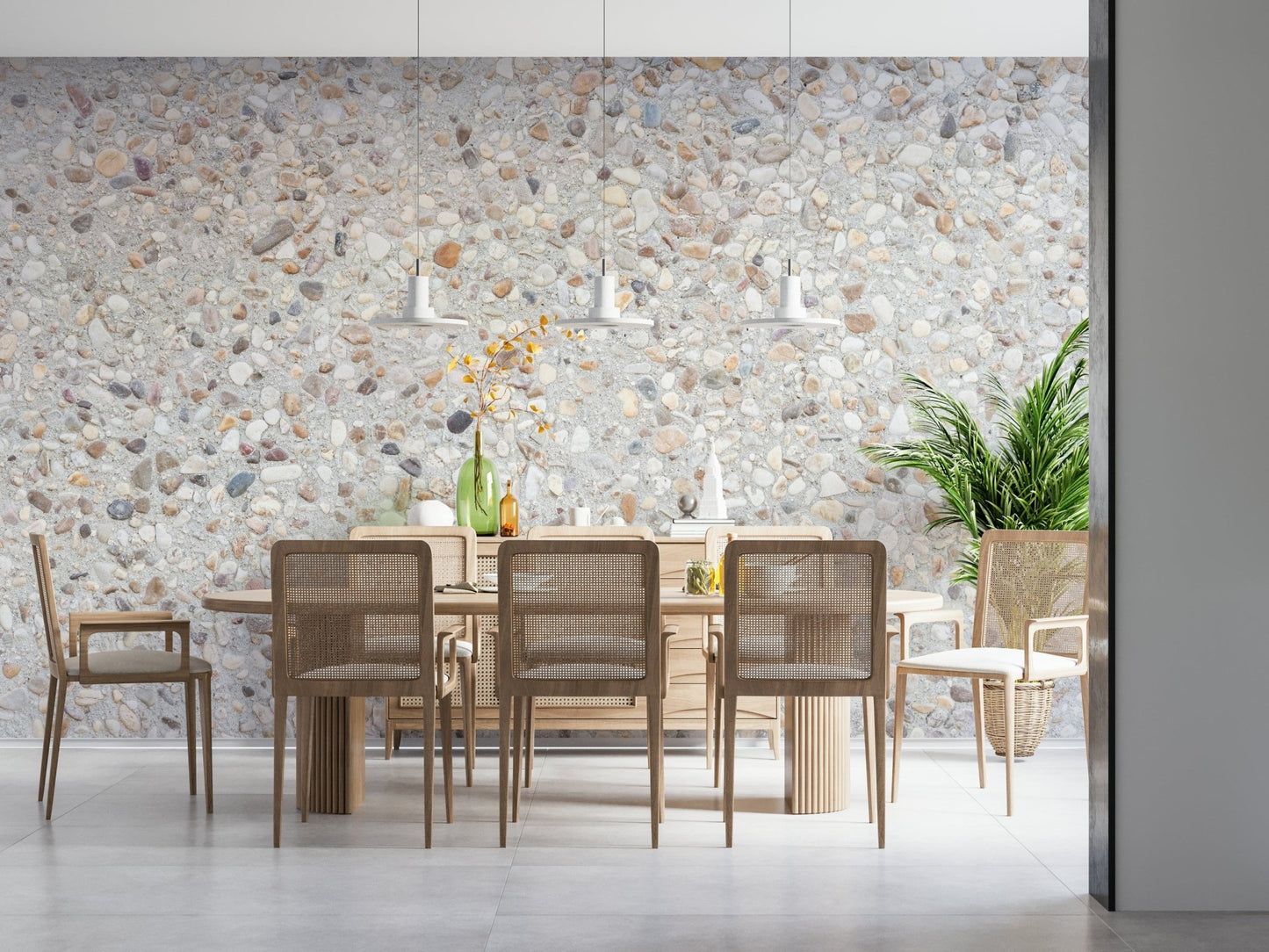 Pebble Beach Texture Wall Mural -2306812
