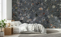 Elegant Natural Look Tile mural contemporary industrial feel.