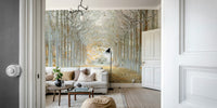 Calm woodland wallpaper for walls

