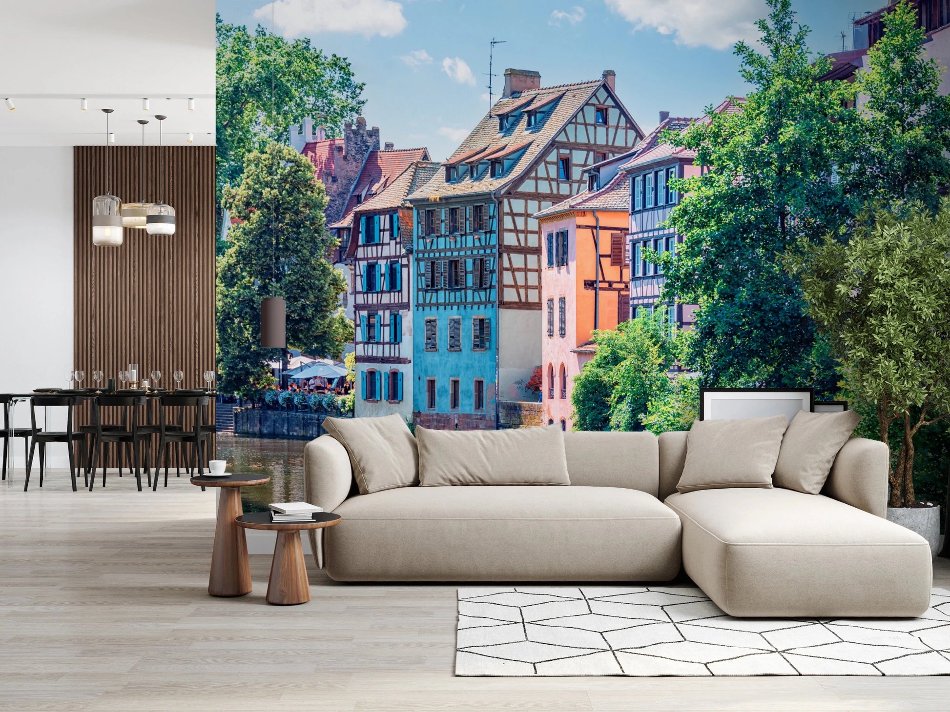 Petite France Charm Wall Mural