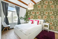 Pimpernel wallpaper with rich floral design

