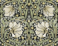 Elegant wallpaper with intricate pimpernel floral patterns


