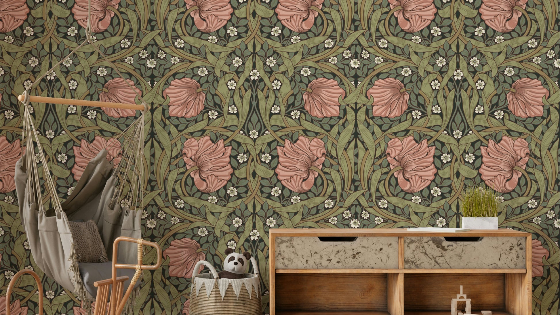 Pimpernel by William Morris 7 wallpaper

