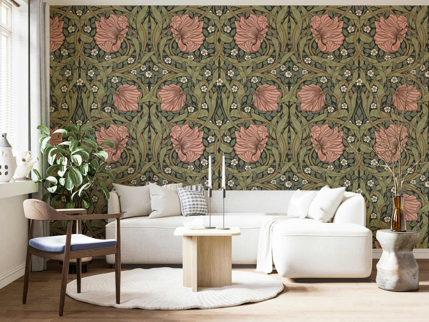 Arts and Crafts movement wallpaper

