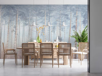 Pine Forest Serenity Wall Mural