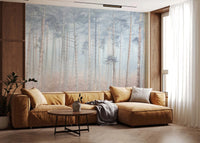 Pine Forest Serenity Wall Mural