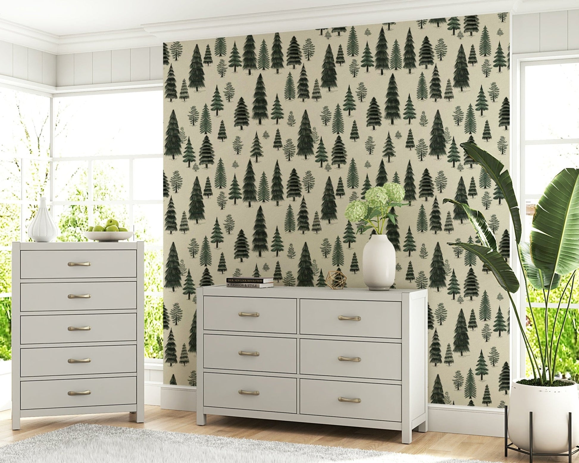 Aged Leather – Hide Wall Mural – Natural tan leather texture mural with subtle aged detailing for a classic, timeless look.
