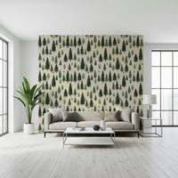 Tan Leather Texture Wall Mural – Soft natural leather hues with gentle highlights for a refined look.