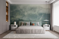 Pine Tree Forest Wallpaper Murals - Giffywalls