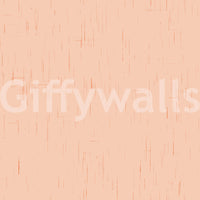 Dainty Red Streaks, Linen Texture Pink Wall Mural for Interior.