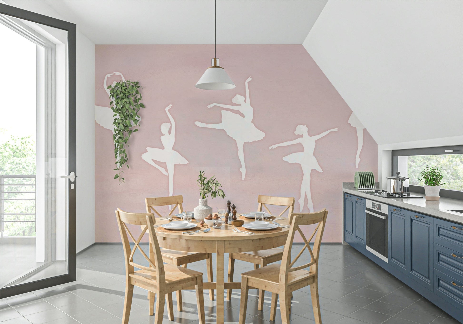 The overall feel is quiet and serene.

