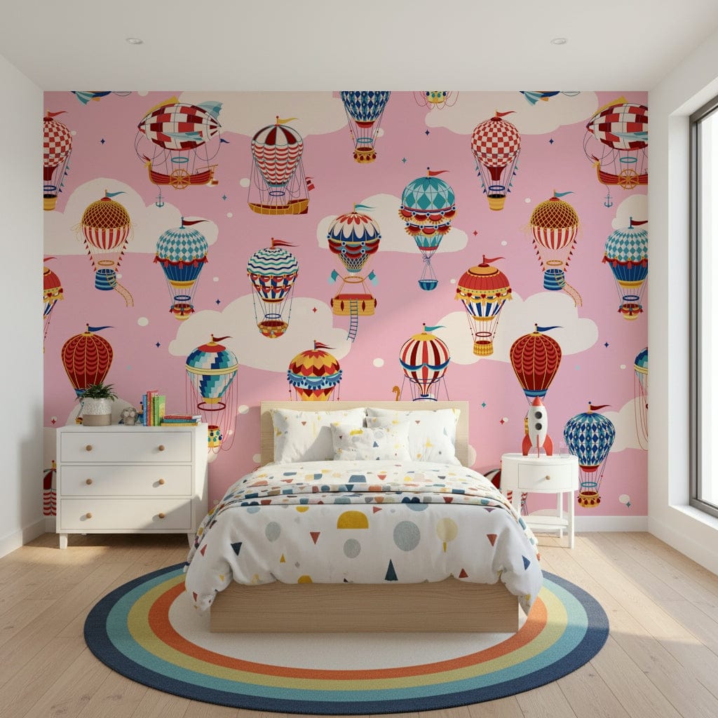 Cloudbound Balloons Wall Mural -2735493