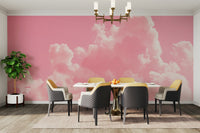 A serene abstract cloud wall mural for your decor.

